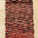 Colorful Boucherouite Moroccan rug - 64 x 119 cm