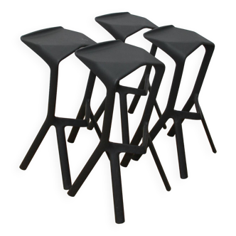 Set of 4 Miura Plank stools