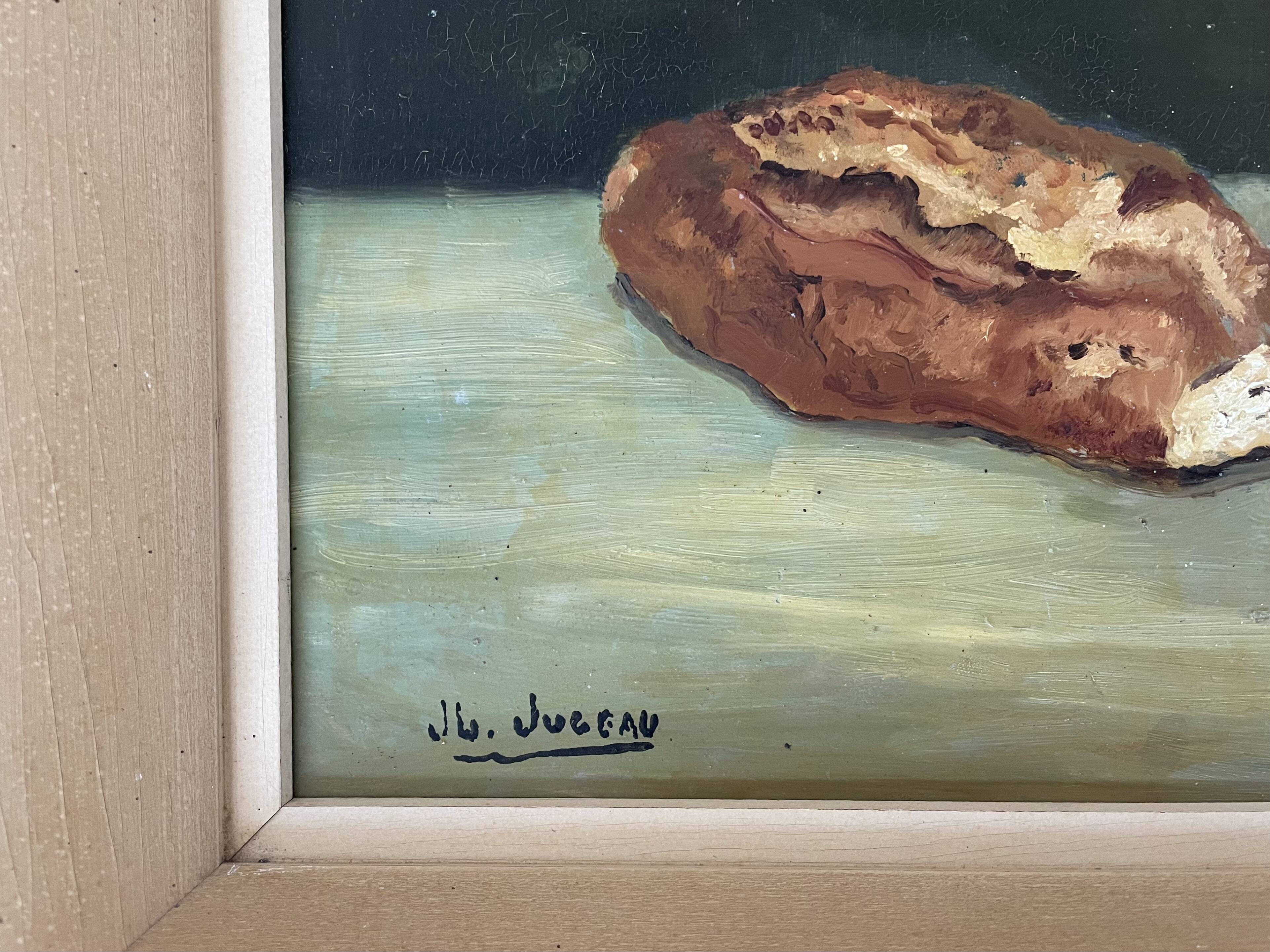 Still life, oil on panel signed