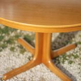 Table ronde bois et ses 4 chaises Self, table à manger, meuble de salon