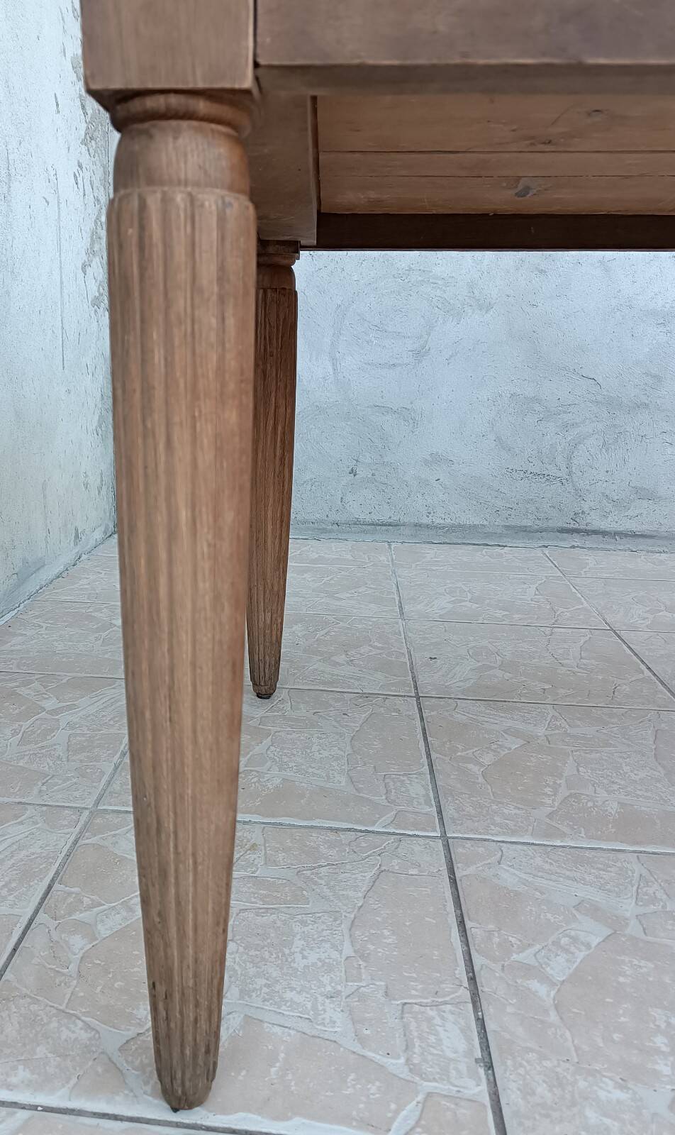 Art Deco oak table