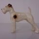Porcelain Figurine of Fox Terrier, Denmark, 1950s