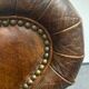 Handcrafted Brown leather Chesterfield Club Armchair