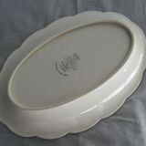 Longwy earthenware basket decorated Marseille around 1930