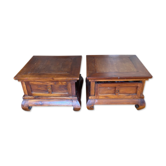 Colonial coffee tables with drawer