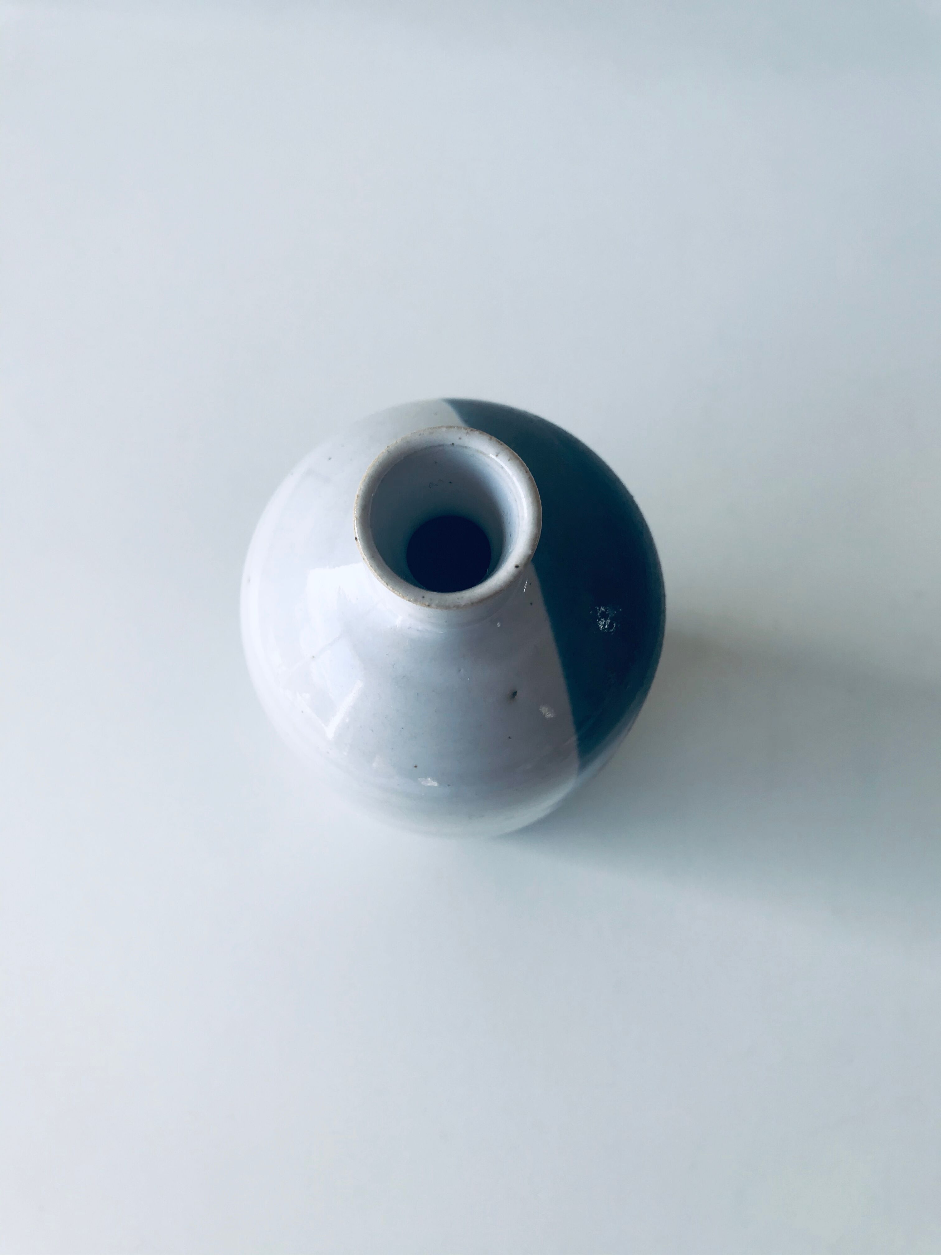 Black and white vase