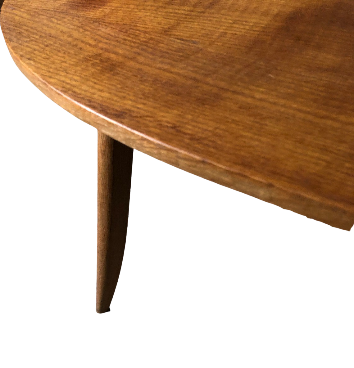 Oblong coffee table streamlined legs
