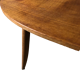 Oblong coffee table streamlined legs
