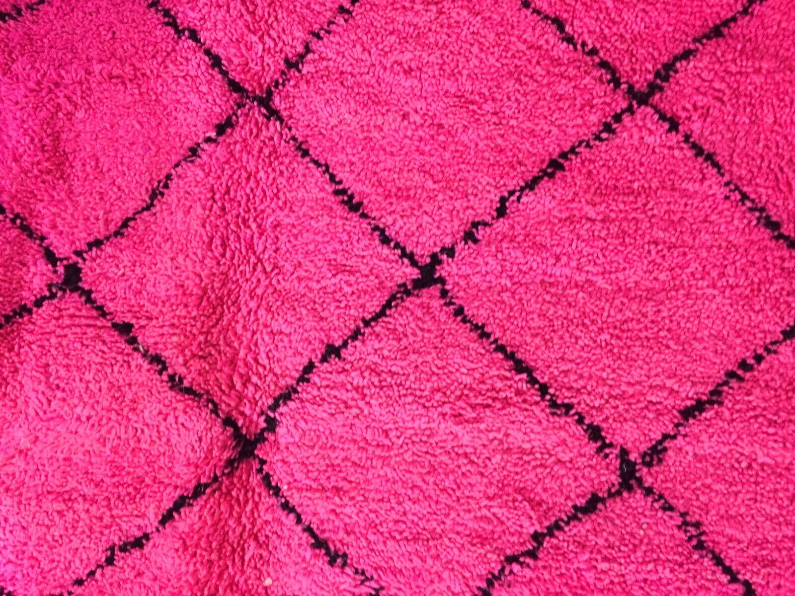 Moroccan pink carpet 295x182cm