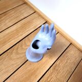 Small vintage ring sizer and purple soliflore