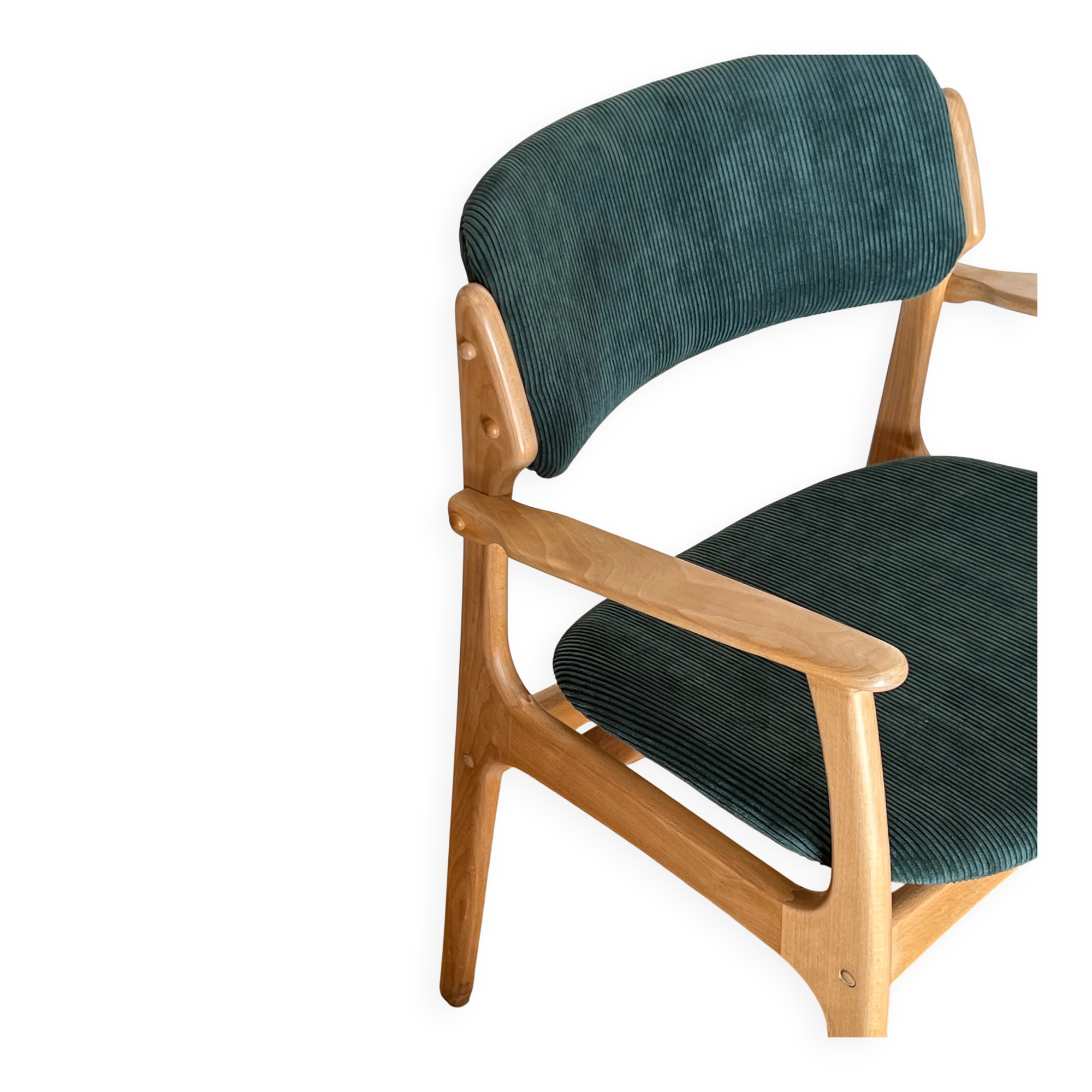 Vintage Danish armchair "Model 50" – Erik Buch for O.D. Møbler, 1960s (2 available)