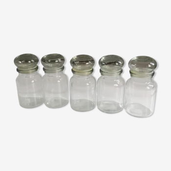 Set of 5 spice pots