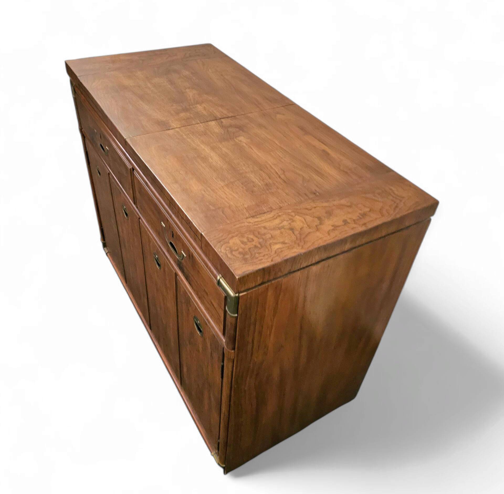 Drexel Heritage Sideboard or Buffet on Rollers /  Vintage Drexel Accolade