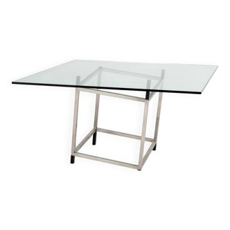 Table "Destabilisation n°1" par François Morellet pour Tecno, 1990