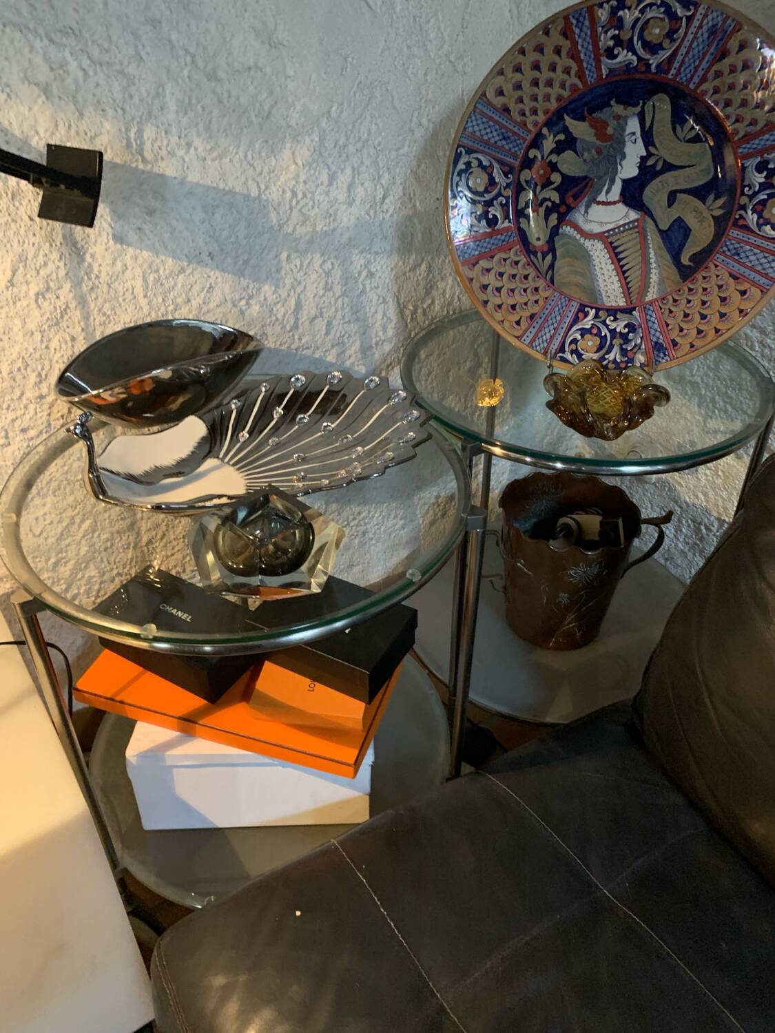 2 Strind model side tables by Ehlen Johansson, Ikea 1990s