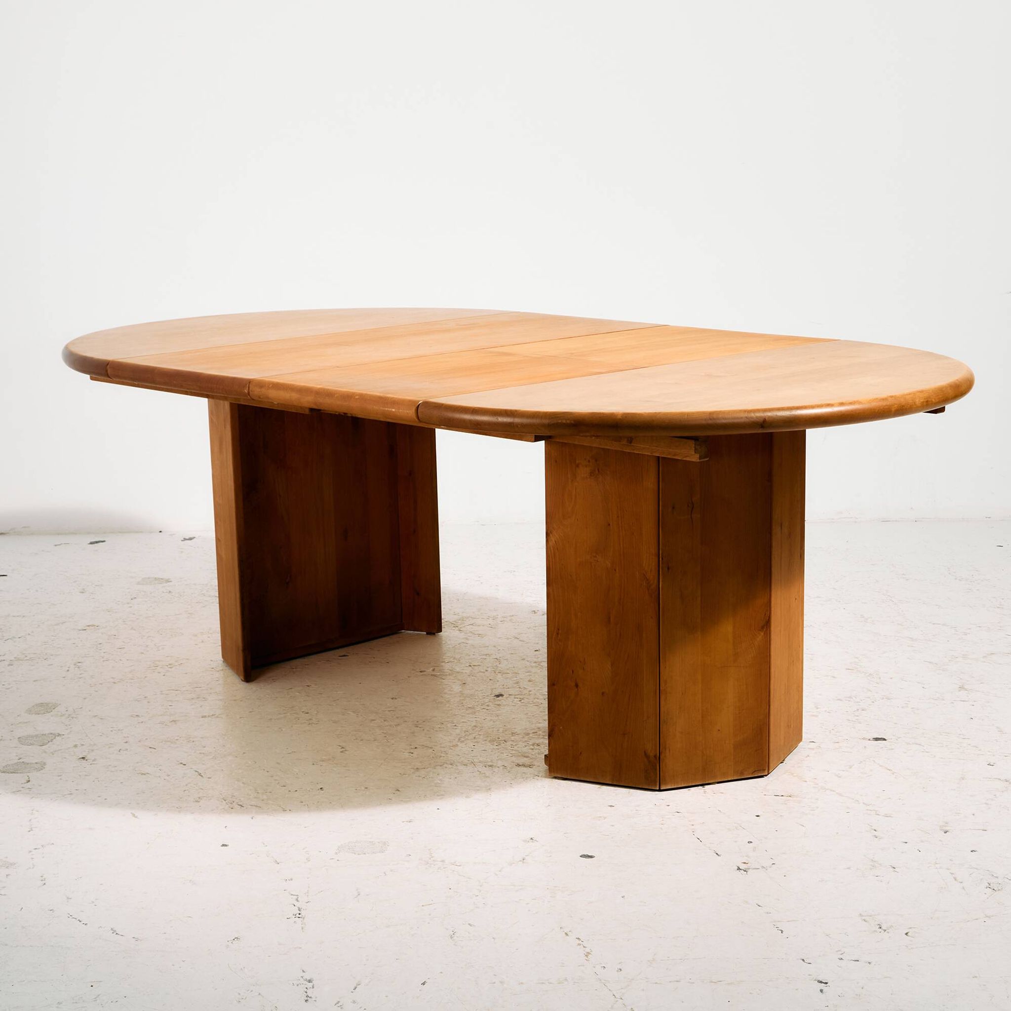 MK10590 Alder wood dining set by Erwin Berghammer for Team 7, Set of 7
