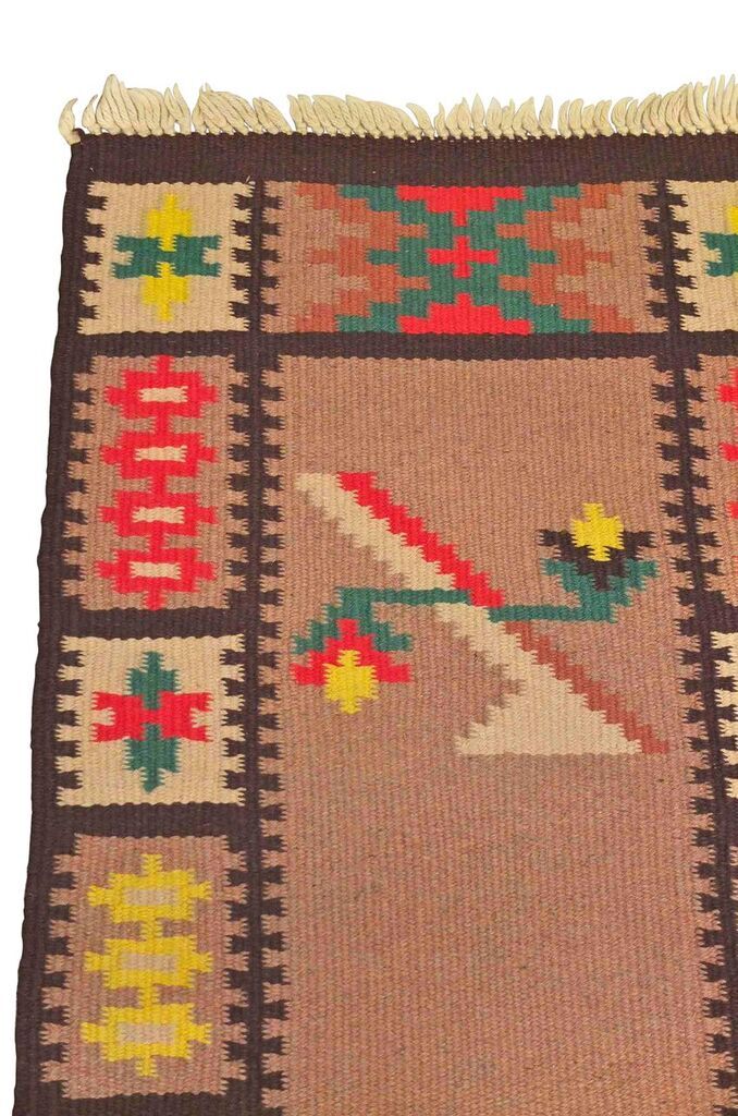 Carpet kilim of years 60-68 x 152 cm