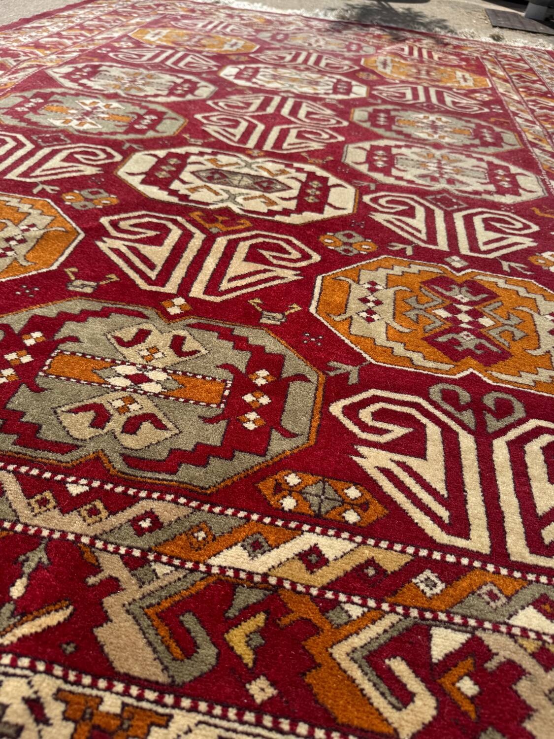 Ancient Turkmen carpet