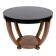 Large guéridon / Art Deco coffee table with saber legs (1930) – No lacquer