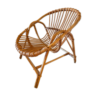 Child rattan armchair
