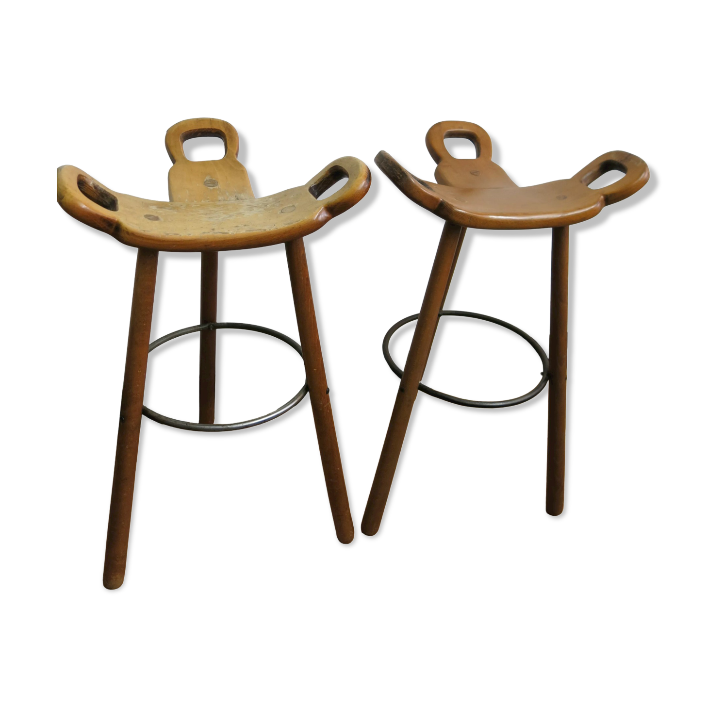 Duo de tabourets de bar 'Marbella'