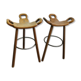 Duo de tabourets de bar 'Marbella'