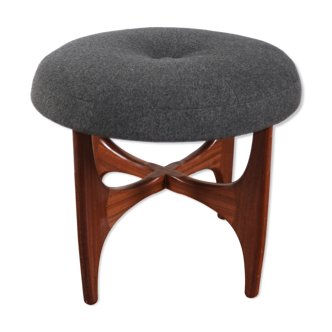 Scandinavian stool/footrest vintage teak G-Plan Wilkins 1960