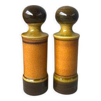 Goebel duo of salt and pepper shakers - Vintage German ceramics from 1970