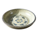 Vintage 1960s-1970s pyrite art stone fruit bowl.