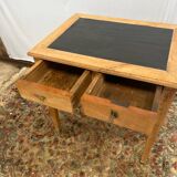 Bureau ancien en bois rénové