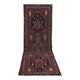 Vintage Turkish hallway carpet 190x570 cm