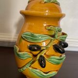 Vallauris slurry olive pot