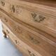 Commode louis XV en bois brut