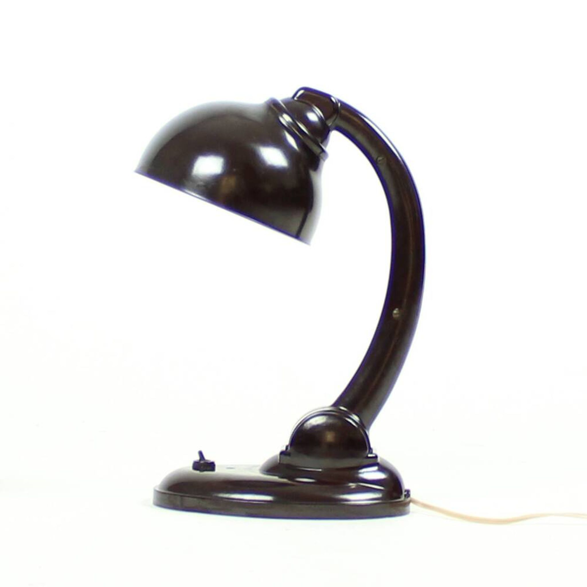 Lampe de table en bakélite modèle 11126 par Eric Kirkman Cole, années 1930