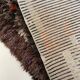 Original Abstract Scandinavian High Pile Abstract Rya Rug Carpet, Finland, 1960s
