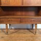 vintage sideboard with drawers and sliding doors