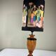 Hand-painted lampshade ambient lamp