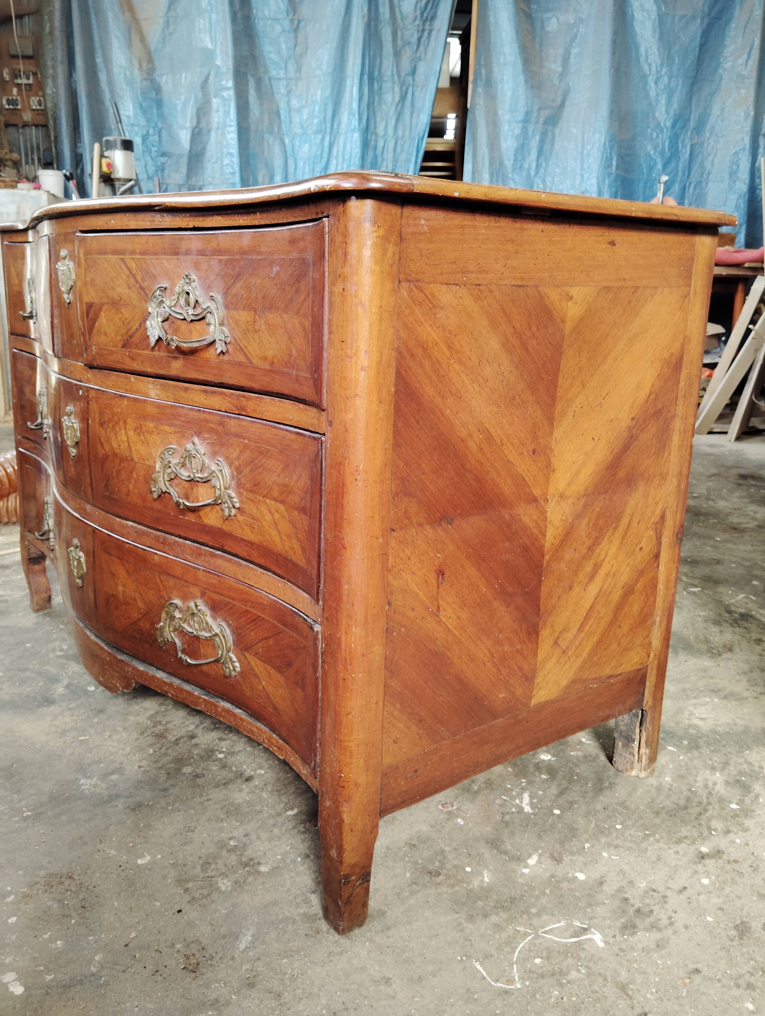 Curved Commode 18th Century