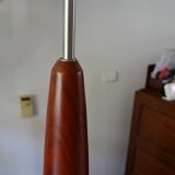 Scandinavian teak table lamp, 1960s