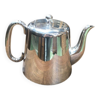 Théière en métal argenté