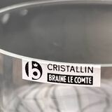 Set of 6 crystal glasses