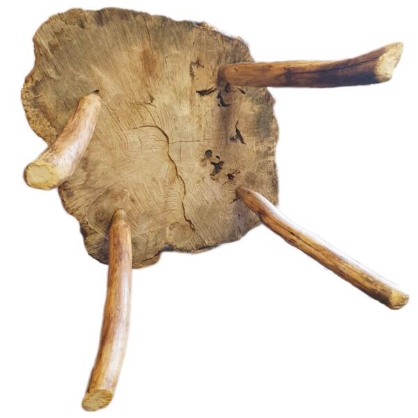 Billot/table brutaliste/primitif