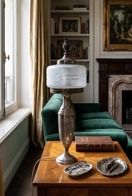 French Art Deco table lamp