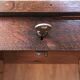 Cabinet with louver or curtain