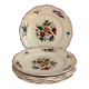 Set of 6 flat plates Sarreguemines