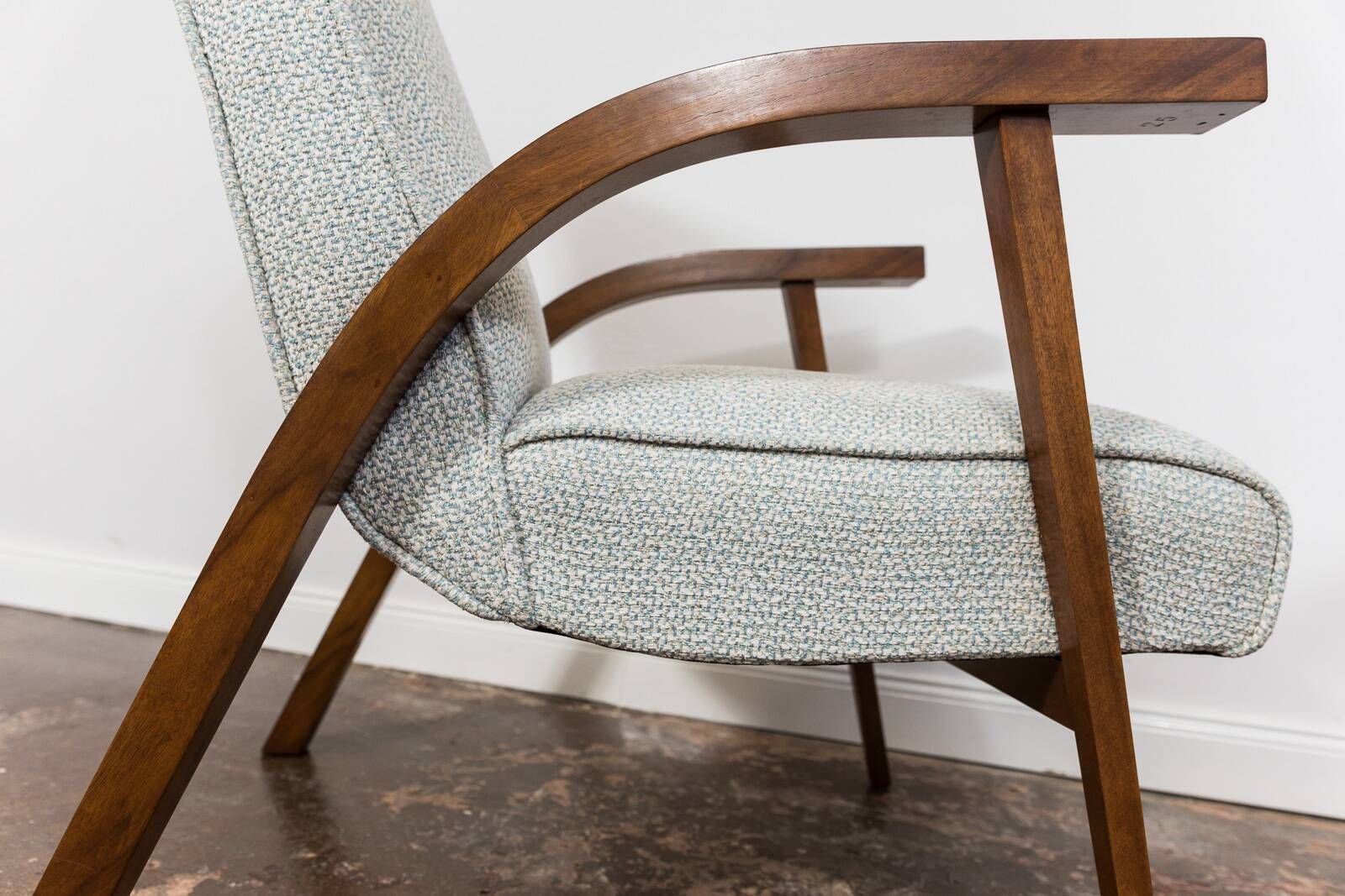 Mid-century armchair by Lejkowski & Leśniewski, Poland, 1960s