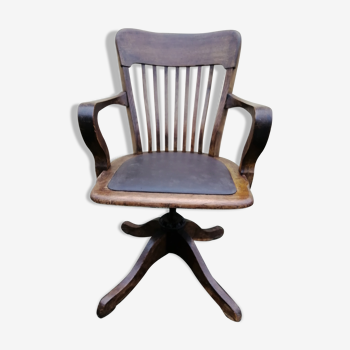 Fauteuil de bureau "américain"