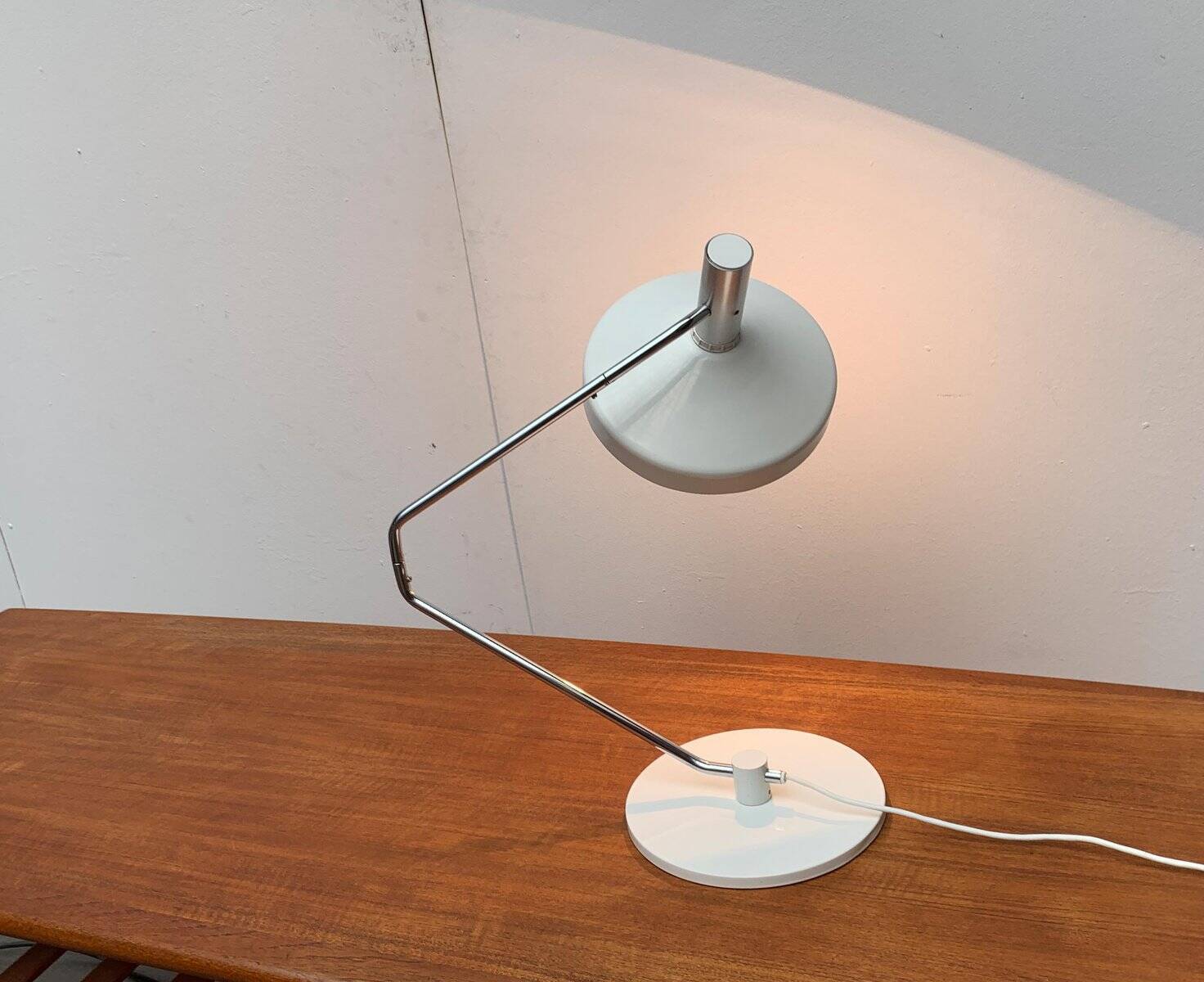 Mid-century Pentarkus table lamp from Switzerland by Rosemarie and Rico Baltensweiler for Baltensweiler.