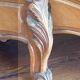 WALNUT DRESSING TABLE SCULPTS STYLE LOUIS XV ROCAILLE 1900