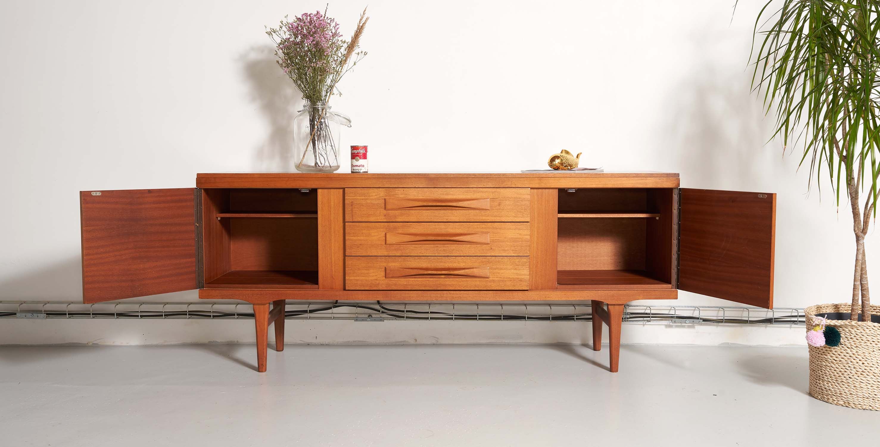 Scandinavian style sideboard 172cm